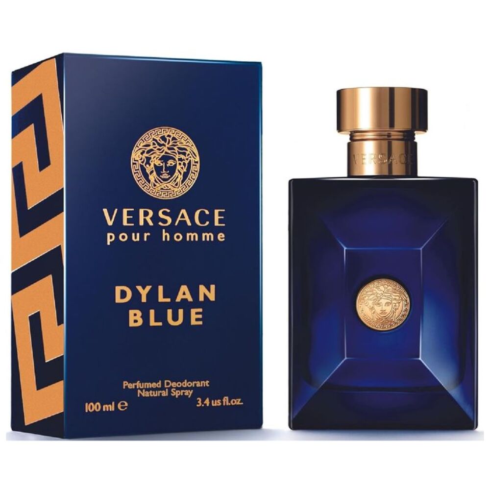 Versace Dylan Blue Perfumed Deodorant Spray for Men 3.4 oz / 100 ml New - Picture 3 of 3